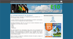 Desktop Screenshot of e10vertraeglichkeitsliste.org